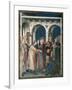 St Martin Is Knighted, 1312-1317-Simone Martini-Framed Giclee Print