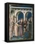 St Martin Is Knighted, 1312-1317-Simone Martini-Framed Stretched Canvas