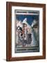 'St Martin Renounces his Weapons', 1312-1317.  Artist: Simone Martini-Simone Martini-Framed Giclee Print