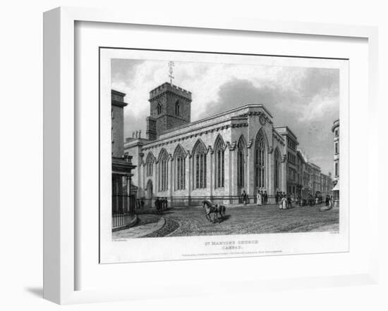 St Martin's Church, Carfax, Oxford, 1835-John Le Keux-Framed Giclee Print