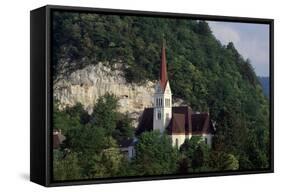 St Martin's Church-null-Framed Stretched Canvas