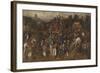 St. Martin's Day Kermis, 1565-1569-Pieter Bruegel the Elder-Framed Giclee Print