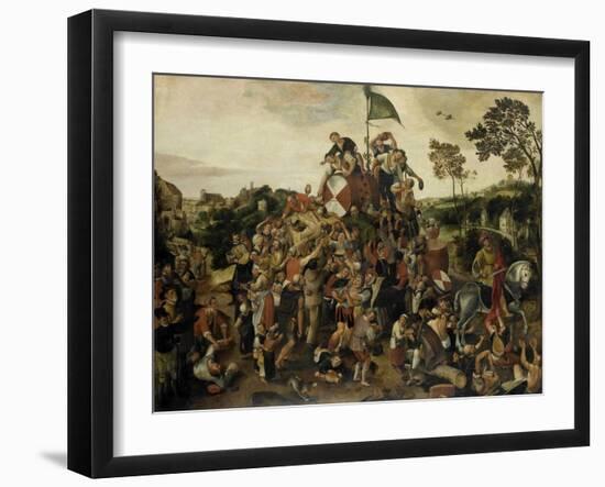 St. Martin's Day Kermis, 1598-Pieter Balten-Framed Giclee Print