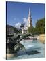 St. Martin's in the Fields Church, Trafalgar Square, London, England, United Kingdom, Europe-Stuart Black-Stretched Canvas