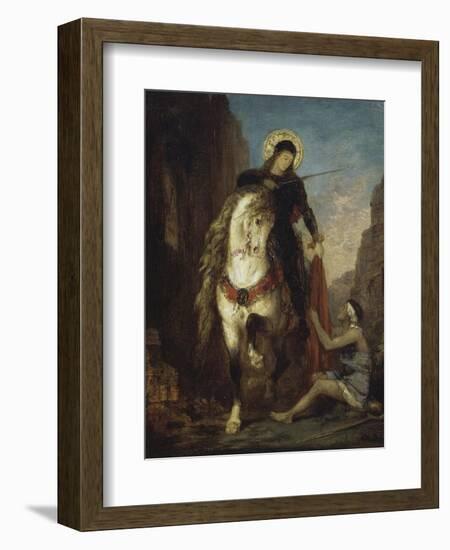 St. Martin-Gustave Moreau-Framed Giclee Print