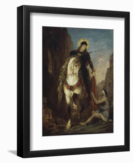 St. Martin-Gustave Moreau-Framed Giclee Print