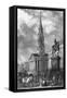 St Martins in Fields-W Pearson-Framed Stretched Canvas