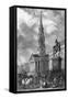 St Martins in Fields-W Pearson-Framed Stretched Canvas