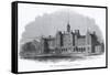 St Mary Abbots Workhouse, Marloes Road, Kensington, London-Peter Higginbotham-Framed Stretched Canvas