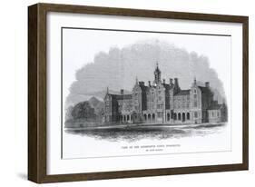 St Mary Abbots Workhouse, Marloes Road, Kensington, London-Peter Higginbotham-Framed Art Print