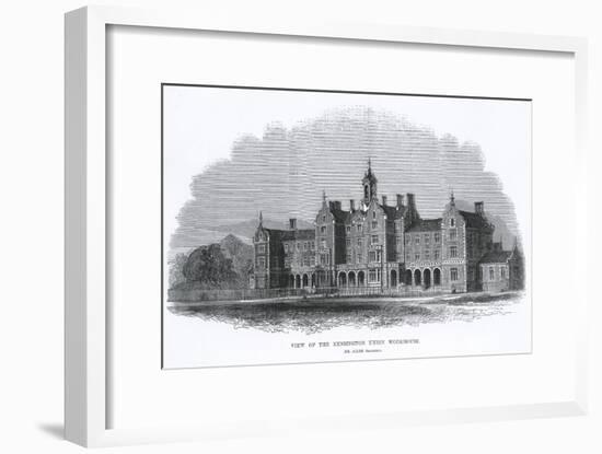 St Mary Abbots Workhouse, Marloes Road, Kensington, London-Peter Higginbotham-Framed Art Print