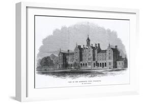 St Mary Abbots Workhouse, Marloes Road, Kensington, London-Peter Higginbotham-Framed Art Print