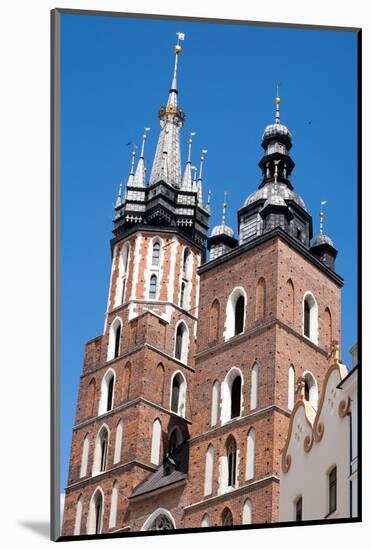 St. Mary Basilica of Krakow-WildCat78-Mounted Photographic Print