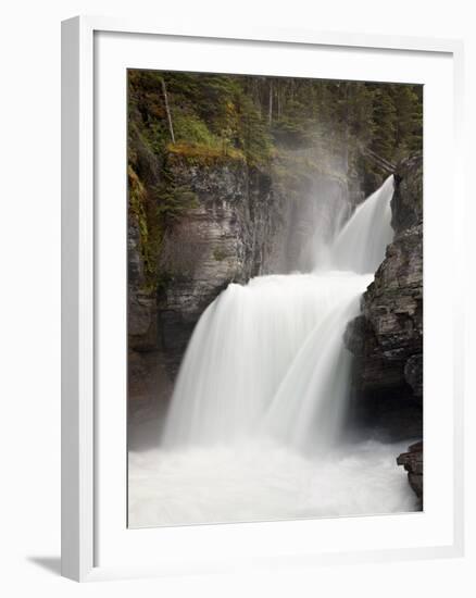 St. Mary Falls, Glacier National Park, Montana, United States of America, North America-James Hager-Framed Photographic Print