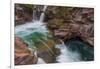 St Mary Falls in Glacier National Park, Montana, Usa-Chuck Haney-Framed Photographic Print