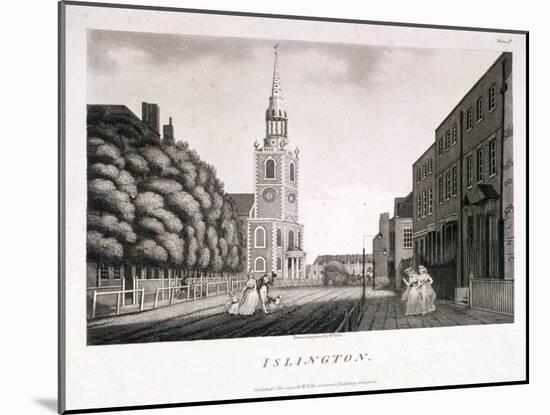 St Mary, Islington, London, 1792-William Ellis-Mounted Giclee Print