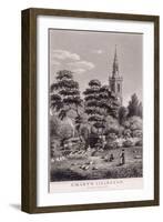 St Mary, Islington, London, 1834-null-Framed Giclee Print