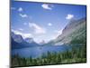 St. Mary Lake and Wild Goose Island, Glacier National Park, Rocky Mountains, USA-Geoff Renner-Mounted Photographic Print