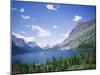 St. Mary Lake and Wild Goose Island, Glacier National Park, Rocky Mountains, USA-Geoff Renner-Mounted Photographic Print