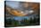 St Mary Lake at Sunrise, Glacier National Park, Montana, USA-Charles Gurche-Stretched Canvas