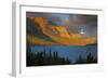 St Mary Lake at Sunrise, Glacier National Park, Montana, USA-Charles Gurche-Framed Photographic Print