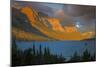 St Mary Lake at Sunrise, Glacier National Park, Montana, USA-Charles Gurche-Mounted Photographic Print