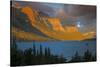 St Mary Lake at Sunrise, Glacier National Park, Montana, USA-Charles Gurche-Stretched Canvas