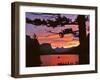 St Mary Lake at Sunset, Glacier National Park, Montana, USA-Jaynes Gallery-Framed Premium Photographic Print