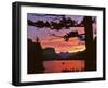 St Mary Lake at Sunset, Glacier National Park, Montana, USA-Jaynes Gallery-Framed Premium Photographic Print