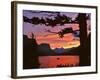 St Mary Lake at Sunset, Glacier National Park, Montana, USA-Jaynes Gallery-Framed Photographic Print