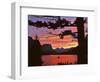 St Mary Lake at Sunset, Glacier National Park, Montana, USA-Jaynes Gallery-Framed Photographic Print