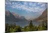 St. Mary Lake from Wild Goose Island Lookout, Glacier National Park, Montana, USA-Roddy Scheer-Mounted Photographic Print