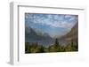 St. Mary Lake from Wild Goose Island Lookout, Glacier National Park, Montana, USA-Roddy Scheer-Framed Photographic Print