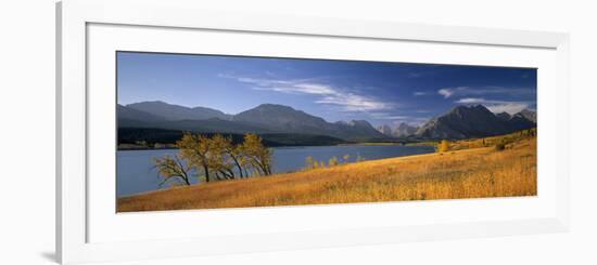 St. Mary Lake, Glacier Nat. Park, Montana, USA-Walter Bibikow-Framed Photographic Print