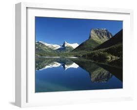 St. Mary Lake, Glacier National Park, Montana, USA-Adam Jones-Framed Premium Photographic Print
