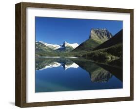 St. Mary Lake, Glacier National Park, Montana, USA-Adam Jones-Framed Photographic Print