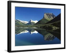 St. Mary Lake, Glacier National Park, Montana, USA-Adam Jones-Framed Photographic Print