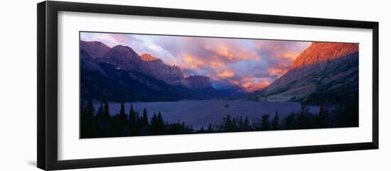 St. Mary Lake, Glacier National Park, Montana-null-Framed Photographic Print