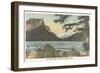 St. Mary Lake, Glacier National Park-null-Framed Premium Giclee Print