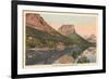 St. Mary Lake, Glacier Park, Montana-null-Framed Premium Giclee Print