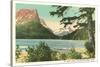 St. Mary Lake, Glacier Park, Montana-null-Stretched Canvas