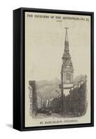 St Mary-Le-Bow, Cheapside-null-Framed Stretched Canvas