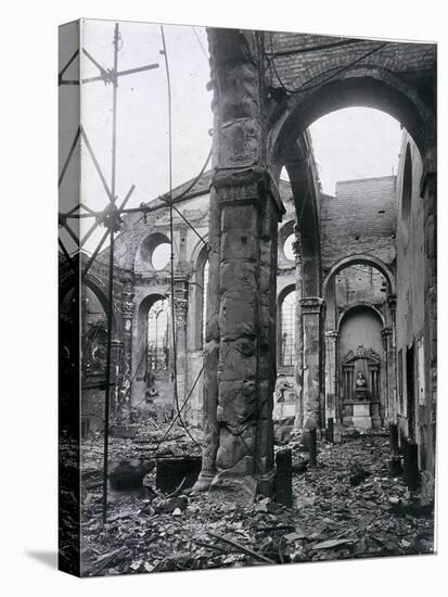 St Mary-Le-Bow, London, 1941-null-Stretched Canvas