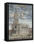 St. Mary Le Strand, from 'A Book of the Prospects of the Remarkable Places in and about the City Of-Robert Morden-Framed Stretched Canvas