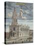 St. Mary Le Strand, from 'A Book of the Prospects of the Remarkable Places in and about the City Of-Robert Morden-Stretched Canvas