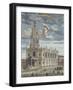 St. Mary Le Strand, from 'A Book of the Prospects of the Remarkable Places in and about the City Of-Robert Morden-Framed Giclee Print