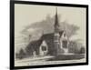 St Mary Magdalen Chapel of Ease and Schools, at Chiswick-null-Framed Giclee Print