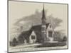 St Mary Magdalen Chapel of Ease and Schools, at Chiswick-null-Mounted Giclee Print