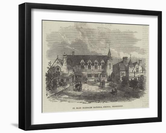 St Mary Magdalen National Schools, Bermondsey-Frank Watkins-Framed Giclee Print