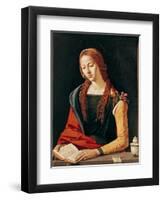 St. Mary Magdalene, 1500-10-Piero di Cosimo-Framed Premium Giclee Print